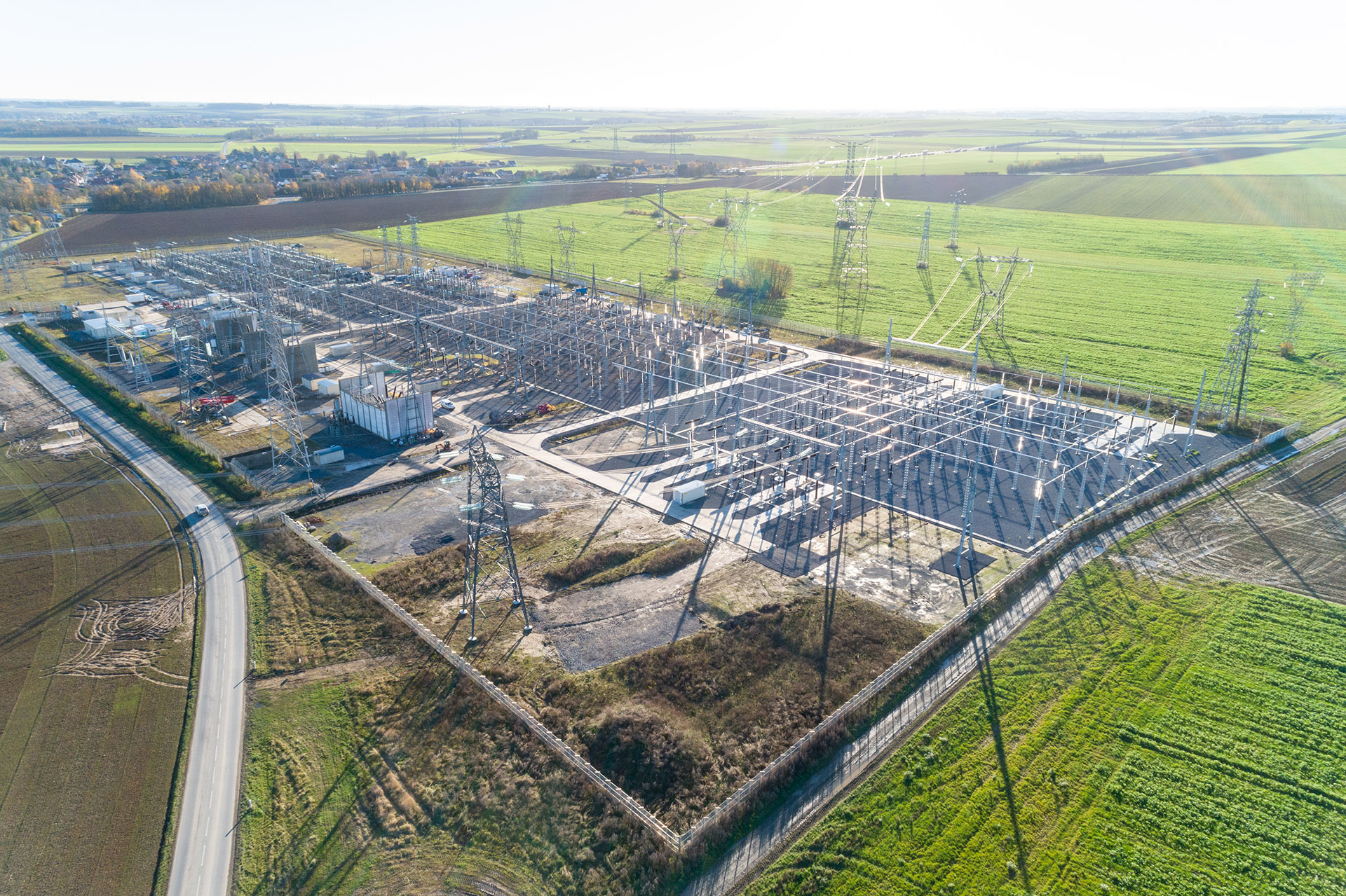 Poste haute tension