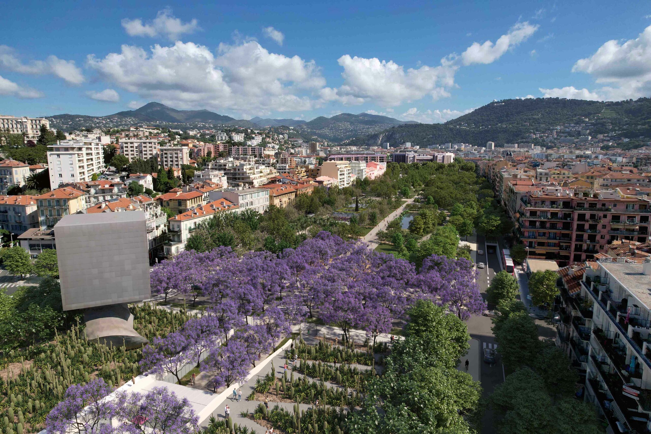 Promenage du Paillon à Nice